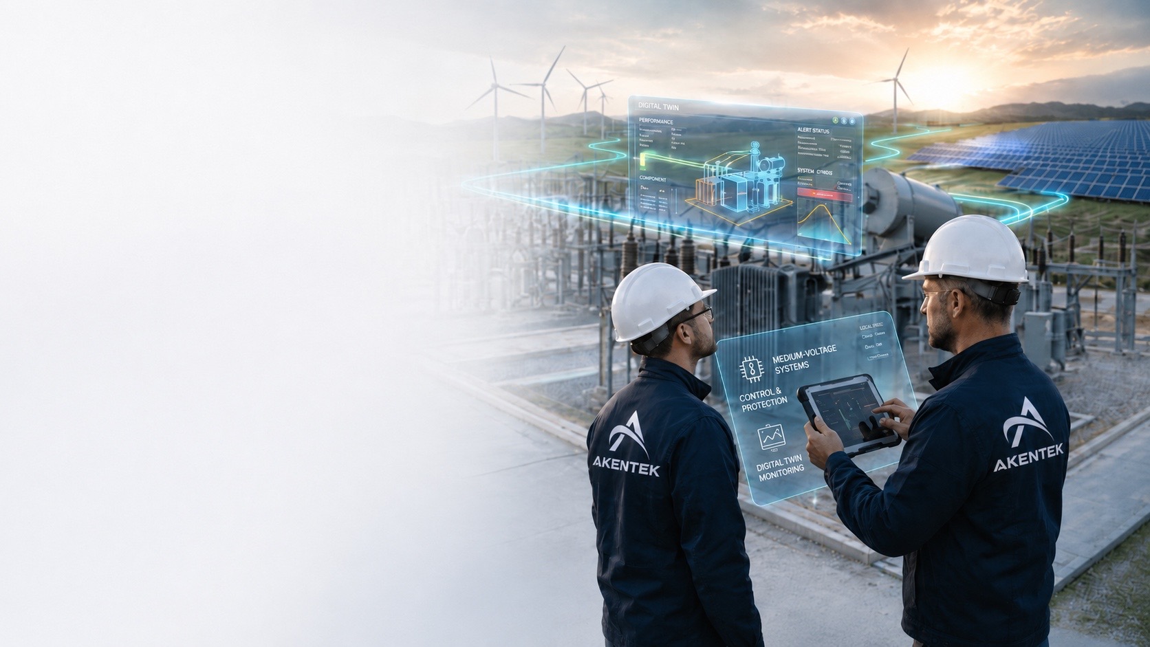 AKENTEK enerji altyapısı ana görseli