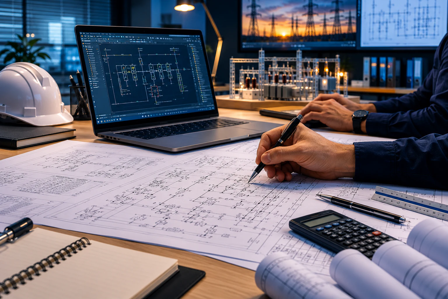 Teknik proje çizimi ve mühendislik çalışması